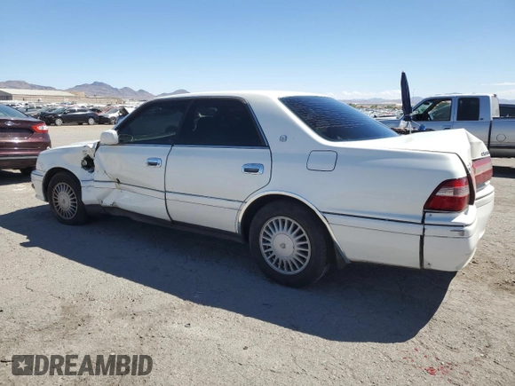 1996 Toyota Crown z VIN JZS1550042389, wystawiony jako Copart lot #68698234 z przebiegiem 117 283 mil mil oraz Szkoda całkowita • Salvage title. Historia ofert i sprzedaży dostępna na DreamBid. Obrazek 2.