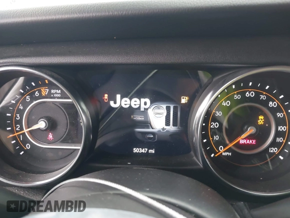 2022 Jeep Gladiator High Altitude with VIN 1C6HJTFG4NL131029, listed as a IAAI auction lot 41789060 with 50,347 mi miles and . Bid and sale history available at DreamBid. Image 7.