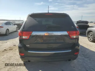 2012 Jeep Grand Cherokee Overland with VIN 1C4RJECT3CC125620, listed as a Copart auction lot 45553565 with 168,409 mi miles and Salvage Title. Bid and sale history available at carsss.com. Image 6.