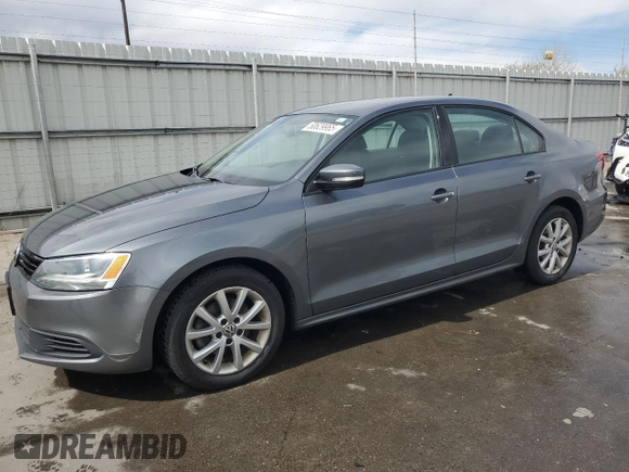 2012 Volkswagen Jetta Sedan SE w/Convenience PZEV with VIN 3VWDP7AJ0CM129528, listed as a Copart auction lot 50629965 with 96,843 mi miles and Salvage Title. Bid and sale history available at carsss.com. Image 1.