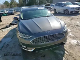 2020 Ford Fusion Titanium with VIN 3FA6P0D91LR152197, listed as a Copart auction lot 45583015 with 91,614 mi miles and Non repairable. Bid and sale history available at DreamBid. Image 14.