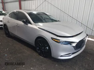 2024 Mazda 3 2.5 Turbo Premium Plus with VIN 3MZBPBEY4RM411598, listed as a IAAI auction lot 41987945 with 11,903 mi miles. Bid and sale history available at carsss.com. Image 1.