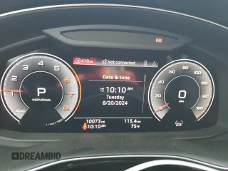 2023 Audi Q8 Premium Plus with VIN WA1EVBF16PD031298, listed as a Copart auction lot 67919624 with 10,073 mi miles and Salvage title. Bid and sale history available at DreamBid. Image 9.