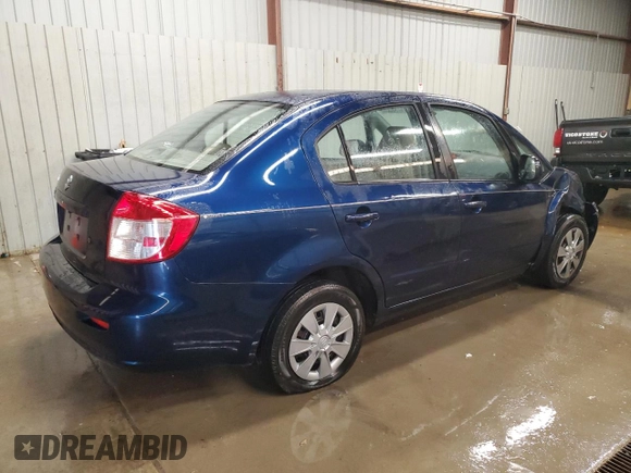 2008 Suzuki SX4 with VIN JS2YC412485105310, listed as a Copart auction lot 76792834 with 183,829 mi miles and Salvage Title. Bid and sale history available at carsss.com. Image 3.