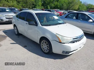 2010 Ford Focus SEL with VIN 1FAHP3HN2AW230823, listed as a IAAI auction lot 41982663 with 138,427 mi miles. Bid and sale history available at carsss.com. Image 1.