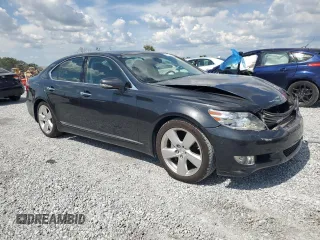 2011 Lexus LS 460 with VIN JTHBL5EF1B5101711, listed as a Copart auction lot 62313825 with 45,985 mi miles and Non repairable. Bid and sale history available at DreamBid. Image 4.