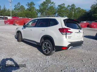 2023 Subaru Forester Touring with VIN JF2SKARC5PH500285, listed as a IAAI auction lot 42509493 with 18,737 mi miles and . Bid and sale history available at DreamBid. Image 3.