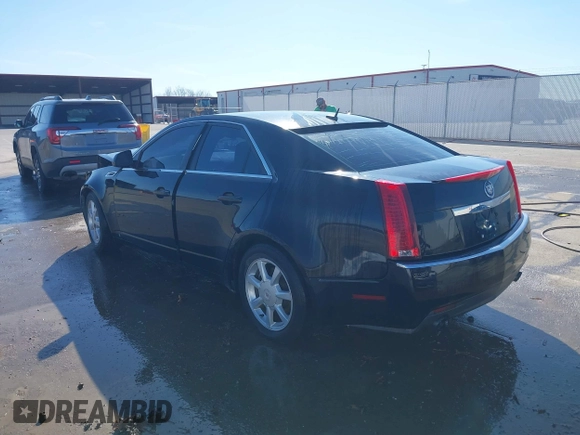 2008 Cadillac CTS AWD w/1SA with VIN 1G6DG577580180474, listed as a IAAI auction lot 41829667 with 192,037 mi miles. Bid and sale history available at carsss.com. Image 3.