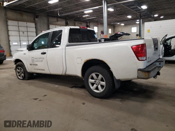 2010 Nissan Titan with VIN 1N6BA0CJ1AN310380, listed as a Copart auction lot 42785105 with 111,663 mi miles and Salvage title. Bid and sale history available at DreamBid. Image 2.