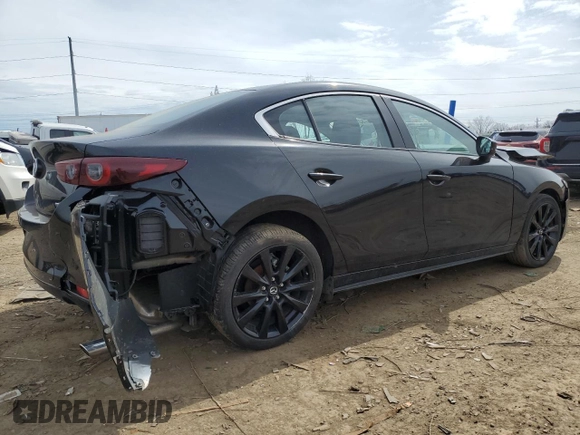 2024 Mazda 3 S Select Sport with VIN 3MZBPABM4RM415114, listed as a Copart auction lot 53247415 with 29,848 mi miles and Salvage title. Bid and sale history available at DreamBid. Image 3.