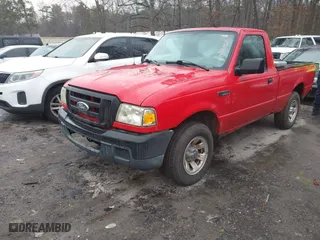 2007 Ford Ranger XL with VIN 1FTYR10U57PA52033, listed as a IAAI auction lot 41616576 with 130,010 mi miles. Bid and sale history available at carsss.com. Image 2.