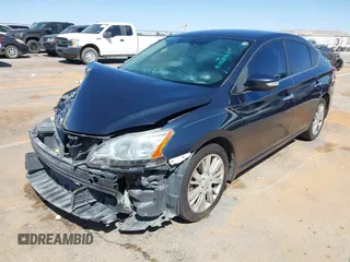 2015 Nissan Sentra S with VIN 3N1AB7AP8FY324463, listed as a IAAI auction lot 41738235 with 159,024 mi miles. Bid and sale history available at carsss.com. Image 18.