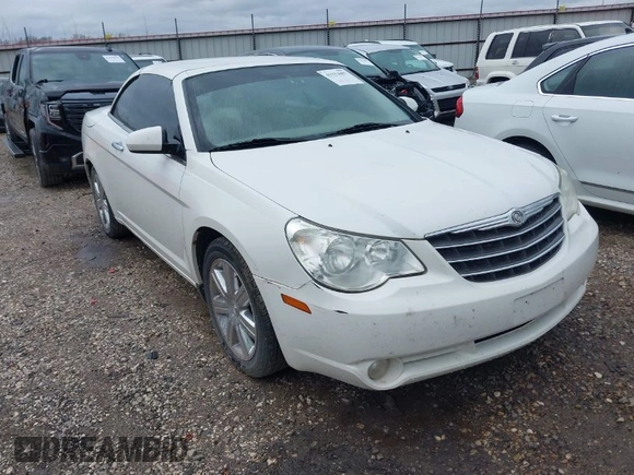 2010 Chrysler Sebring Limited z VIN 1C3BC6EV2AN122617, wystawiony jako IAAI lot #41932002 z przebiegiem 135 264 mil mil oraz . Historia ofert i sprzedaży dostępna na DreamBid. Obrazek 1.