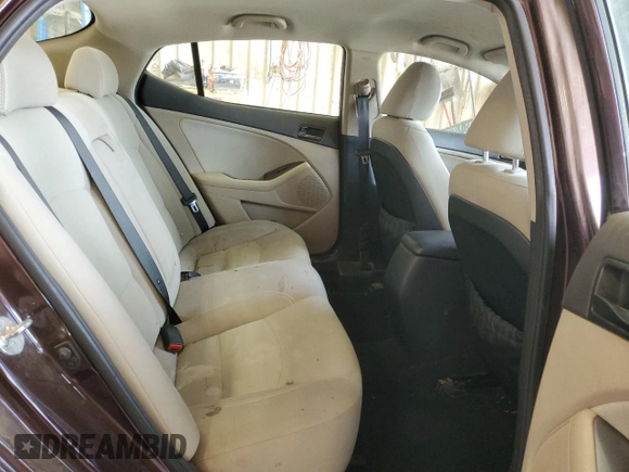 2014 Kia Optima LX with VIN 5XXGM4A71EG306765, listed as a Copart auction lot 45578065 with 169,820 mi miles and Salvage Title. Bid and sale history available at carsss.com. Image 10.