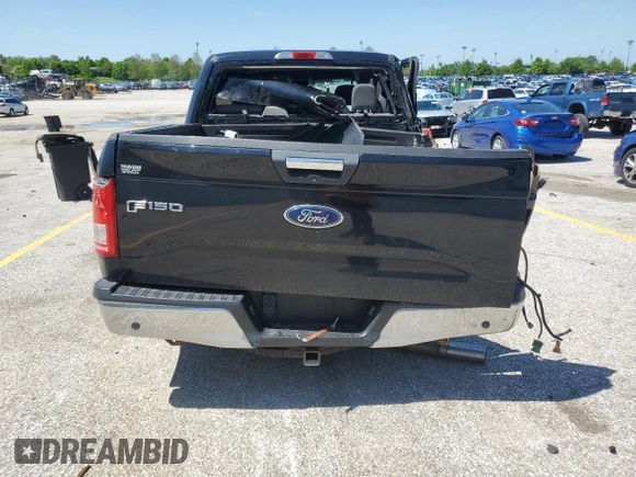 2017 Ford F-150 XL with VIN 1FTEW1EG6HFB84272, listed as a Copart auction lot 56340575 with Not provided miles and Salvage title. Bid and sale history available at DreamBid. Image 6.