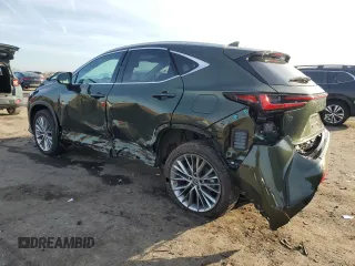 2023 Lexus NX with VIN 2T2GKCEZ7PC015088, listed as a Copart auction lot 84995774 with 14,790 mi miles and Salvage Title. Bid and sale history available at carsss.com. Image 2.