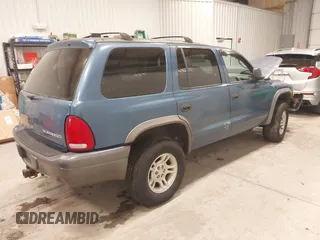2002 Dodge Durango Sport with VIN 1B4HS38N22F157136, listed as a IAAI auction lot 41396481 with 186,039 mi miles. Bid and sale history available at carsss.com. Image 4.