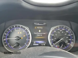 2014 Infiniti Q50 with VIN JN1BV7AR2EM680986, listed as a Copart auction lot 47802735 with 165,946 mi miles and Salvage Title. Bid and sale history available at DreamBid. Image 9.