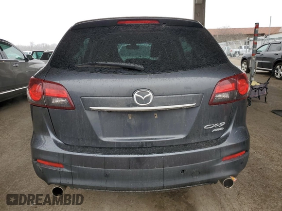 2013 Mazda CX-9 Grand Touring with VIN JM3TB3DA9D0409283, listed as a Copart auction lot 48118435 with 171,480 mi miles and Salvage Title. Bid and sale history available at carsss.com. Image 6.