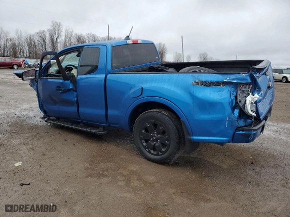 2022 Ford Ranger XL with VIN 1FTER1FH2NLD49696, listed as a Copart auction lot 49672175 with 23,318 mi miles and Non Repairable. Bid and sale history available at carsss.com. Image 2.
