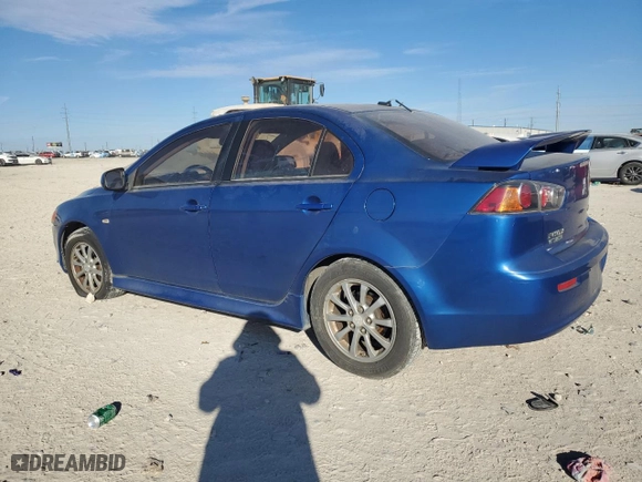 2010 Mitsubishi Lancer ES with VIN JA32U2FU0AU014198, listed as a Copart auction lot 87740045 with 85,321 mi miles and Clean Title. Bid and sale history available at carsss.com. Image 2.