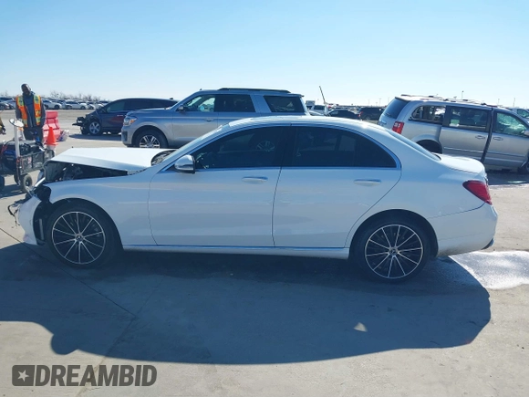 2021 Mercedes-Benz C 300 with VIN W1KWF8DB8MR631444, listed as a IAAI auction lot 41367085 with 36,845 mi miles and . Bid and sale history available at DreamBid. Image 14.