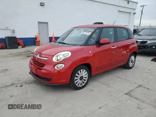 2014 FIAT 500L Easy with VIN ZFBCFABH3EZ019426, listed as a Copart auction lot 86771374 with 97,550 mi miles and Salvage Title. Bid and sale history available at carsss.com. Image 1.
