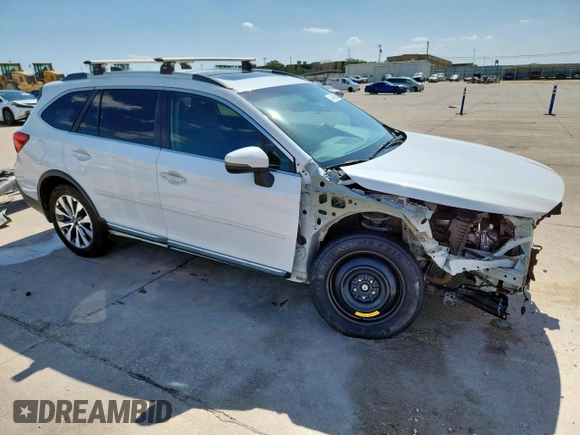 2019 Subaru Outback Touring with VIN 4S4BSETC7K3260219, listed as a Copart auction lot 54439585 with 96,079 mi miles and Salvage title. Bid and sale history available at DreamBid. Image 4.
