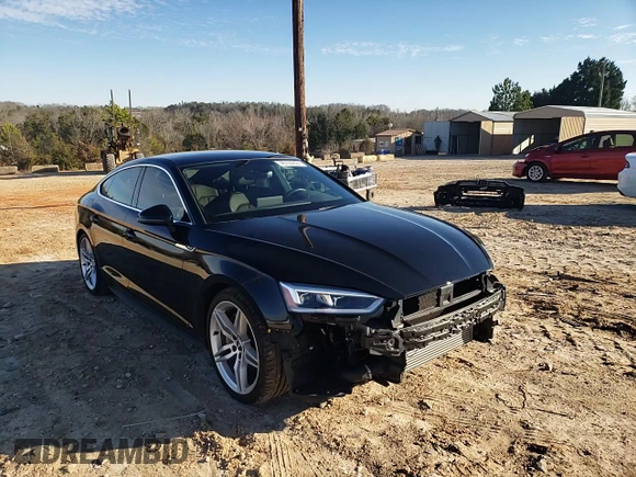 2019 Audi A5 Sportback Premium Plus with VIN WAUENCF59KA027705, listed as a Copart auction lot 40199864 with 12,065 mi miles. Bid and sale history available at carsss.com. Image 10.