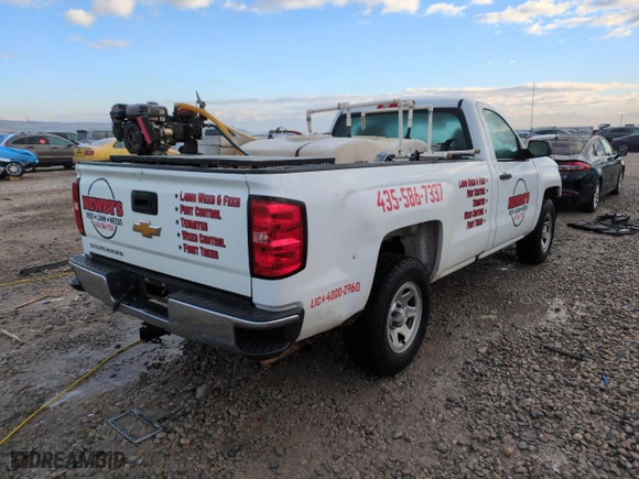 2018 Chevrolet Silverado 1500 Work Truck with VIN 1GCNCNEC3JZ907030, listed as a Copart auction lot 88973445 with 101,956 mi miles and Salvage Title. Bid and sale history available at carsss.com. Image 3.