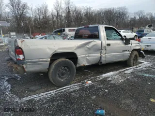 1998 Dodge Ram 1500 with VIN 1B7HC16X4WS687906, listed as a Copart auction lot 84840744 with 0 mi miles and Salvage Title. Bid and sale history available at carsss.com. Image 3.