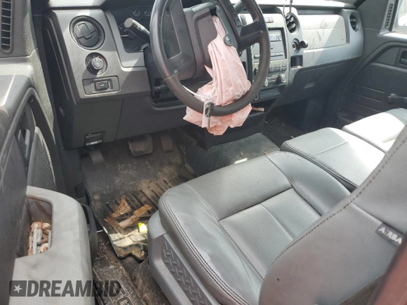 2012 Ford F-150 XL with VIN 1FTMF1CM4CKD12318, listed as a Copart auction lot 51497615 with Not provided miles and Salvage title. Bid and sale history available at DreamBid. Image 8.