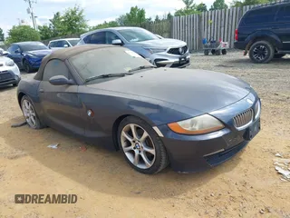 2003 BMW Z4 3.0i with VIN 4USBT53443LT24013, listed as a IAAI auction lot 42710062 with Not provided miles and . Bid and sale history available at DreamBid. Image 1.