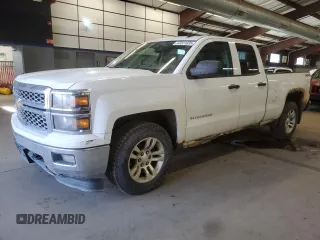 2014 Chevrolet Silverado 1500 LT with VIN 1GCVKREC2EZ123616, listed as a Copart auction lot 43221035 with 215,325 mi miles and Clean Title. Bid and sale history available at carsss.com. Image 1.