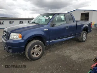 2008 Ford F-150 STX with VIN 1FTRX14W38FC21253, listed as a Copart auction lot 48013145 with 148,029 mi miles and Salvage Title. Bid and sale history available at carsss.com. Image 1.