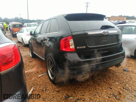 2011 Ford Edge Limited with VIN 2FMDK3KC7BBA14849, listed as a IAAI auction lot 41248315 with 163,495 mi miles. Bid and sale history available at carsss.com. Image 3.