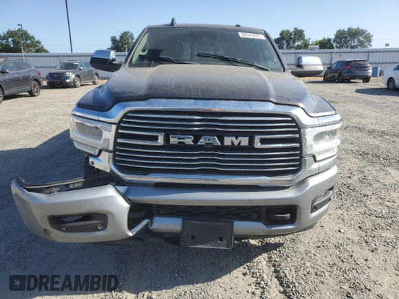 2022 Ram 2500 Laramie with VIN 3C6UR5FL9NG166078, listed as a Copart auction lot 60543875 with 51,198 mi miles and Salvage title. Bid and sale history available at DreamBid. Image 5.