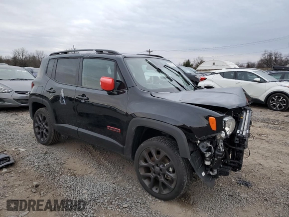 2023 Jeep Renegade Upland with VIN ZACNJDB10PPP37118, listed as a Copart auction lot 83315174 with 6,541 mi miles and Salvage title. Bid and sale history available at DreamBid. Image 4.