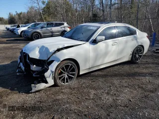 2019 BMW 3 Series 330i xDrive with VIN WBA5R7C5XKAJ85843, listed as a Copart auction lot 50716225 with Not Provided miles and Salvage Title. Bid and sale history available at carsss.com. Image 1.