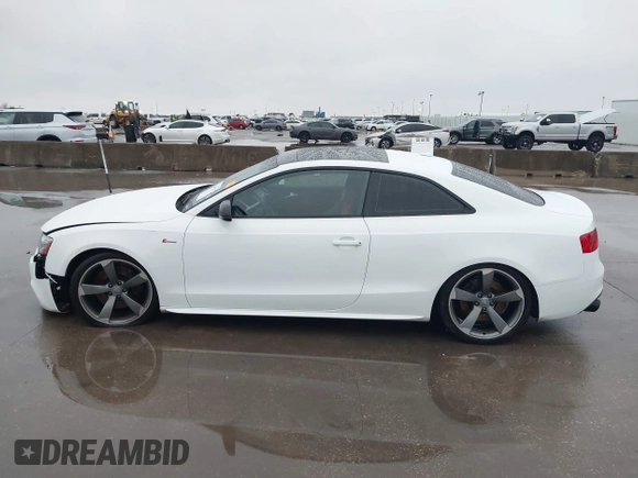 2015 Audi S5 Premium Plus with VIN WAUCGAFR0FA060672, listed as a IAAI auction lot 41183272 with 123,231 mi miles. Bid and sale history available at carsss.com. Image 14.