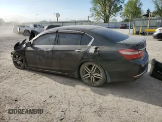 2016 Honda Accord Sport with VIN 1HGCR2F53GA187497, listed as a Copart auction lot 52445755 with Not provided miles and Salvage title. Bid and sale history available at DreamBid. Image 2.