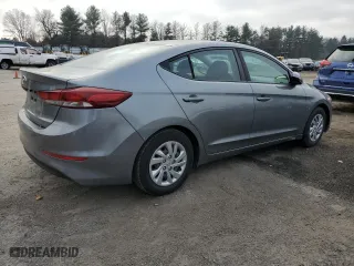 2018 Hyundai Elantra SE with VIN KMHD74LF6JU631264, listed as a Copart auction lot 86321254 with 105,971 mi miles and Salvage Title. Bid and sale history available at carsss.com. Image 3.