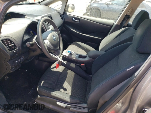 2016 Nissan LEAF S with VIN 1N4BZ0CPXGC313501, listed as a Copart auction lot 49323423 with 64,363 mi miles. Bid and sale history available at carsss.com. Image 7.