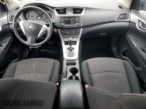 2015 Nissan Sentra SR with VIN 3N1AB7APXFY243321, listed as a Copart auction lot 48809955 with 106,298 mi miles and Salvage Title. Bid and sale history available at DreamBid. Image 8.
