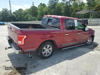 2015 Ford F-150 XL with VIN 1FTEW1CF2FKE96734, listed as a Copart auction lot 61216835 with 77,726 mi miles and Salvage title. Bid and sale history available at DreamBid. Image 3.