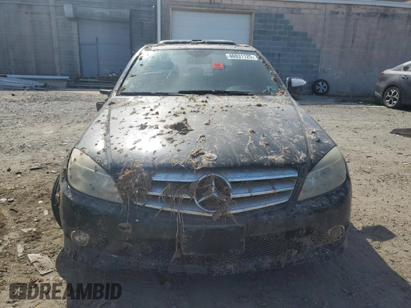 2008 Mercedes-Benz C 350 Sport with VIN WDDGF56X98R030478, listed as a Copart auction lot 48744965 with 181,423 mi miles and Salvage Title. Bid and sale history available at DreamBid. Image 5.