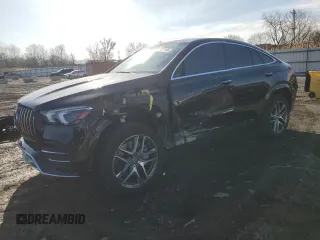 2021 Mercedes-Benz GLE 53 AMG with VIN 4JGFD6BB4MA391522, listed as a Copart auction lot 51571165 with 47,059 mi miles and Salvage title. Bid and sale history available at DreamBid. Image 1.