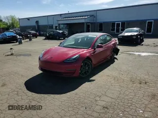 2023 Tesla Model 3 with VIN 5YJ3E1EAXPF598079, listed as a Copart auction lot 55199405 with Not provided miles and Salvage title. Bid and sale history available at DreamBid. Image 13.