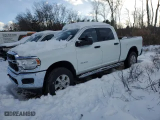 2024 Ram 2500 Big Horn with VIN 3C6UR5DJ1RG336246, listed as a Copart auction lot 44327655 with 6,856 mi miles and Salvage Title. Bid and sale history available at carsss.com. Image 1.