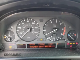 2000 BMW 5 Series 540iA with VIN WBADN6341YGM69313, listed as a Copart auction lot 78801034 with 95,733 mi miles and Salvage Title. Bid and sale history available at carsss.com. Image 9.